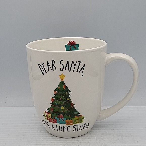 Crofton Other - CHRISTMAS MUG "Dear Santa It's a Long Story'" Funny Mug Novelty Party Gift 16 oz